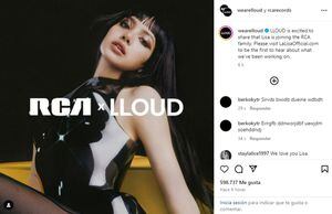 Sello de Lisa de BLACKPINK se asocia RCA Records para proyectos