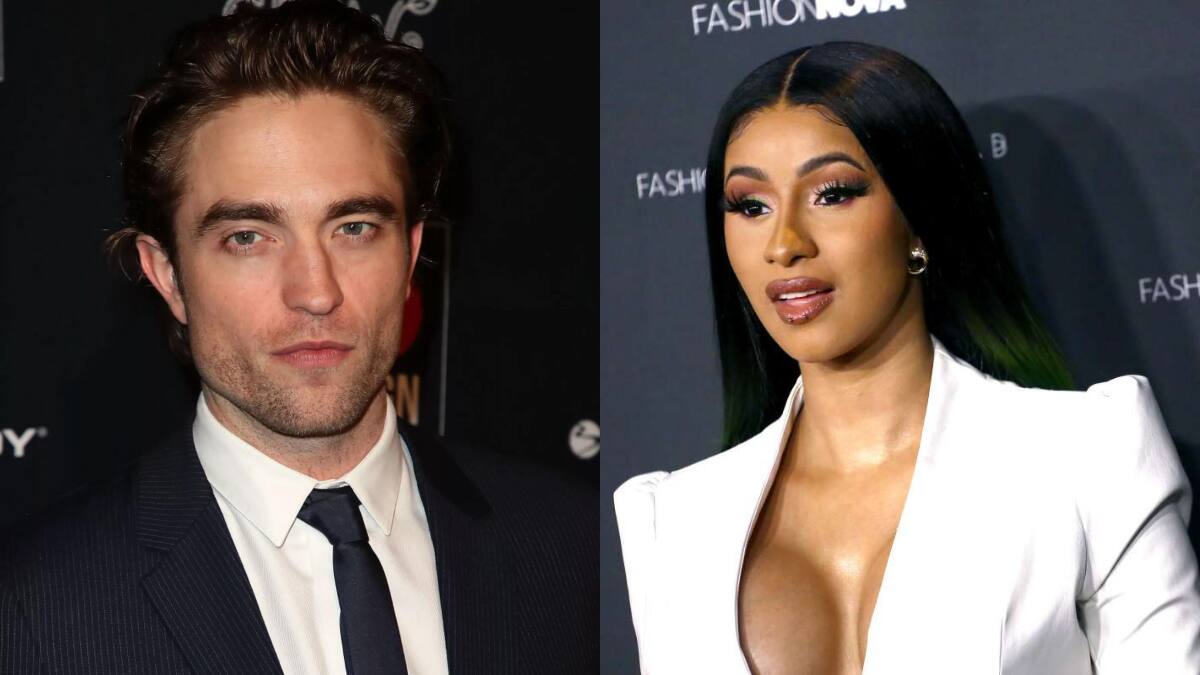 ¡Una fan más! La reacción de Cardi B al conocer a Robert Pattinson