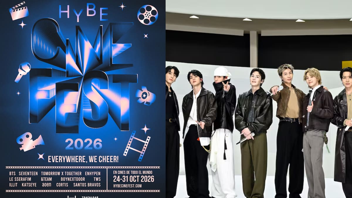 ¡El K-pop se toma la pantalla grande! HYBE CINE FEST 2026 llega a Chile con BTS, SEVENTEEN y más