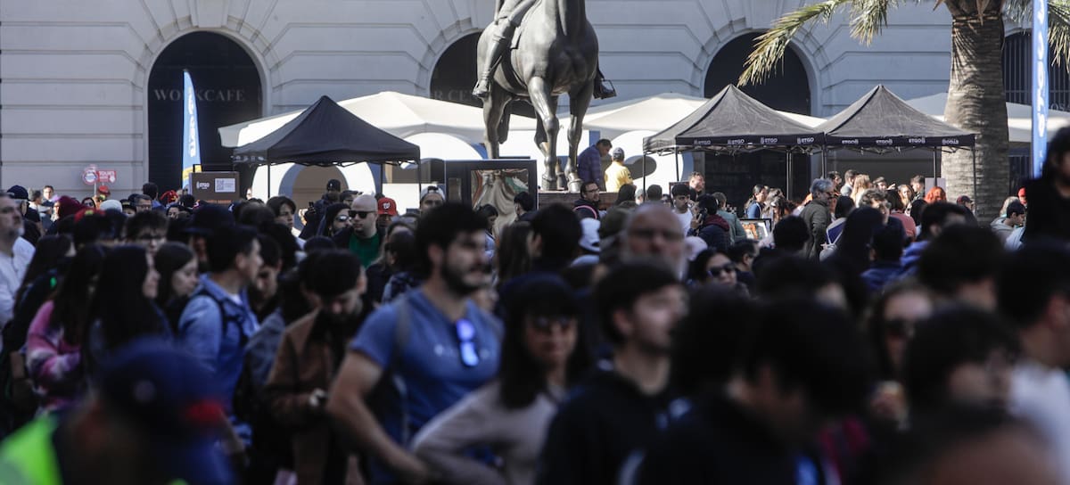 30 DE MAYO 2026 / SANTIAGO
Largas filas en los diferentes museos del sector de Plaza de Armas en el marco del día del patrimonio cultural 2026.
FOTO: LUKAS SOLIS / AGENCIAUNO