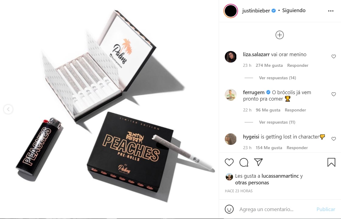 Justin Bieber Marihuana