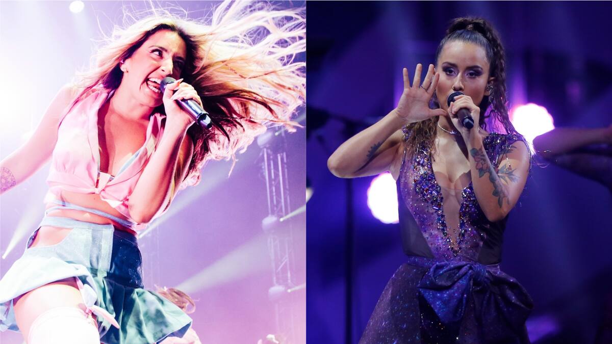 ¡Soñado! Denise Rosenthal y Lola Índigo cantaron juntas en vivo «Demente»