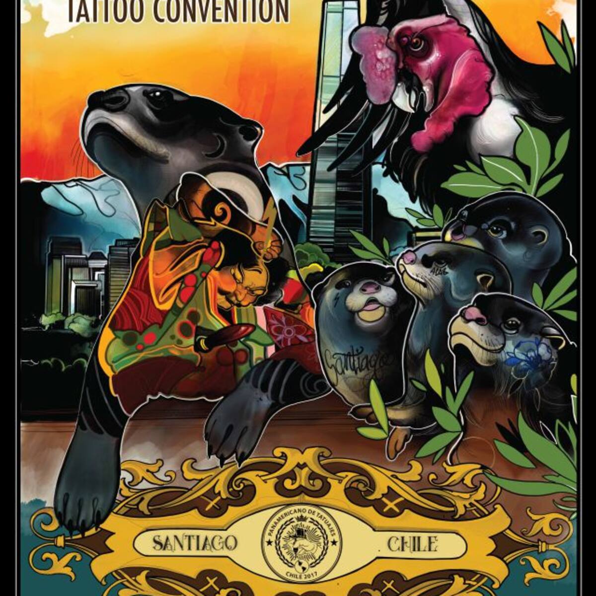 EXPO PIEL trae a Chile el tercer panamericano de tatuajes