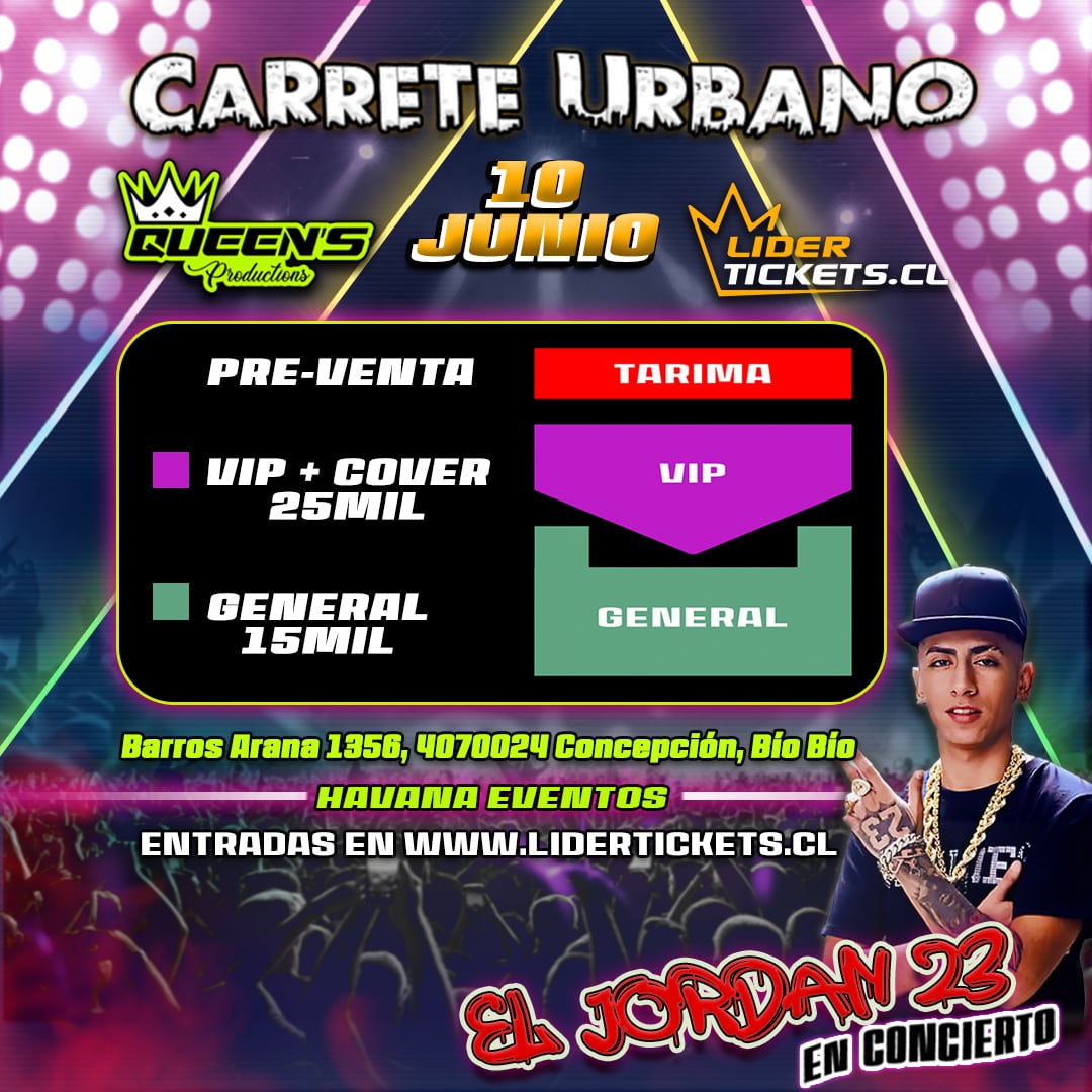 Fuente: Lider Tickets