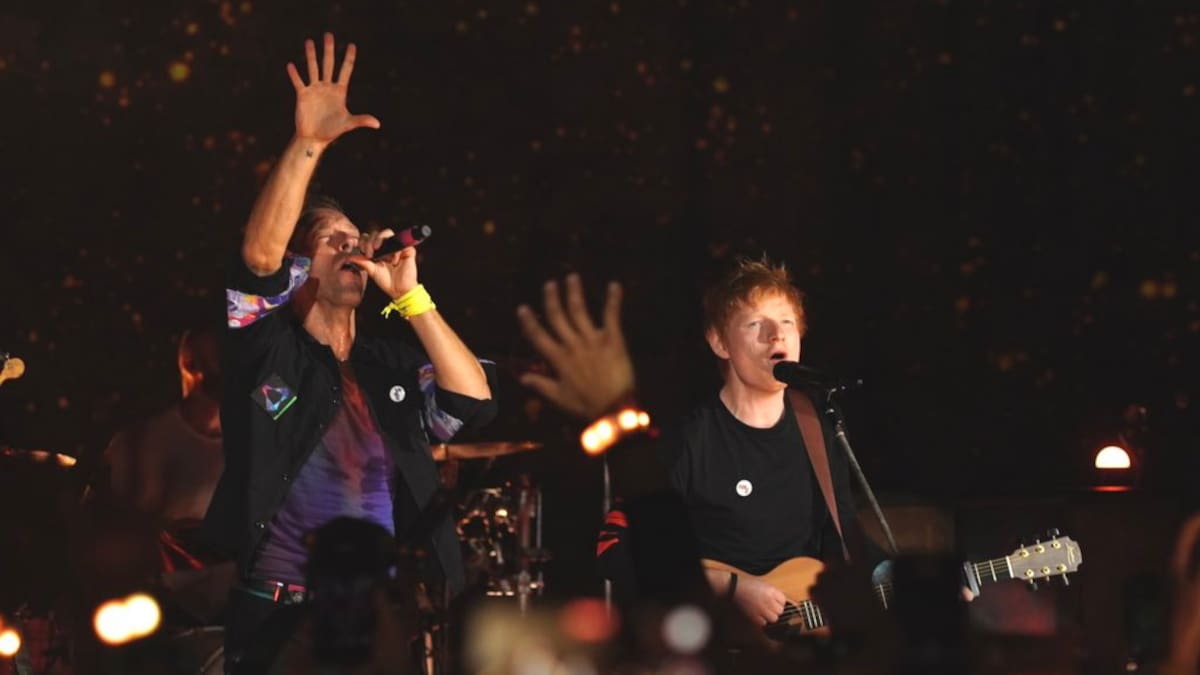 Coldplay y Ed Sheeran sorprenden a sus fans con concierto sorpresa