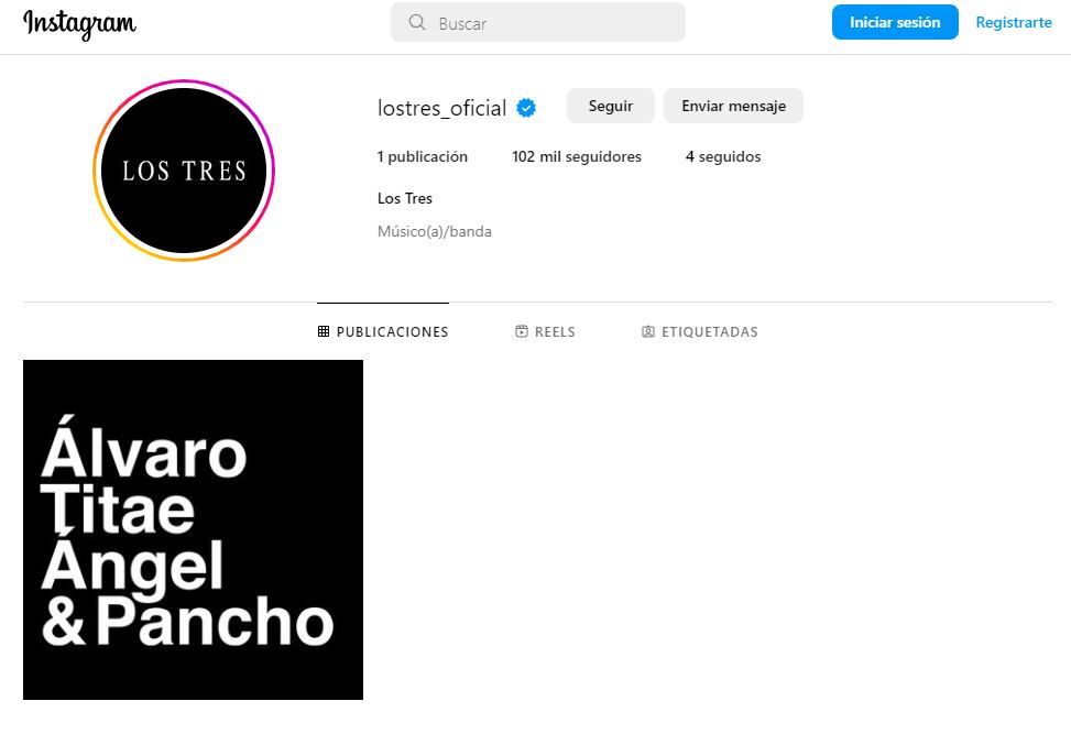 Captura: @lostres_oficial