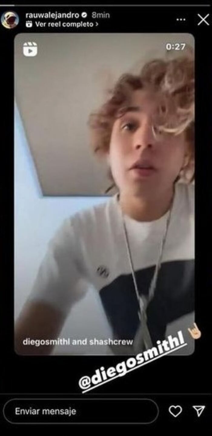Fuente: Instagram @rauwalejandro