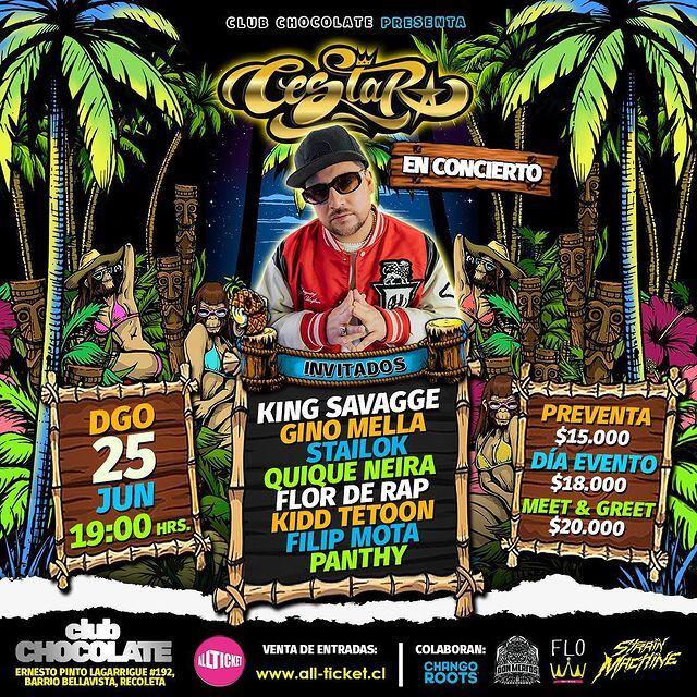 Fuente: Instagram @cestarmusic