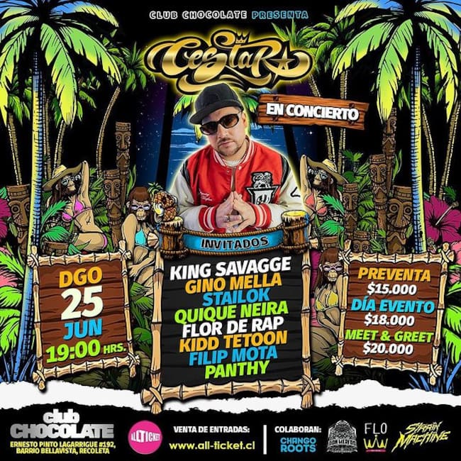 Fuente: Instagram @cestarmusic