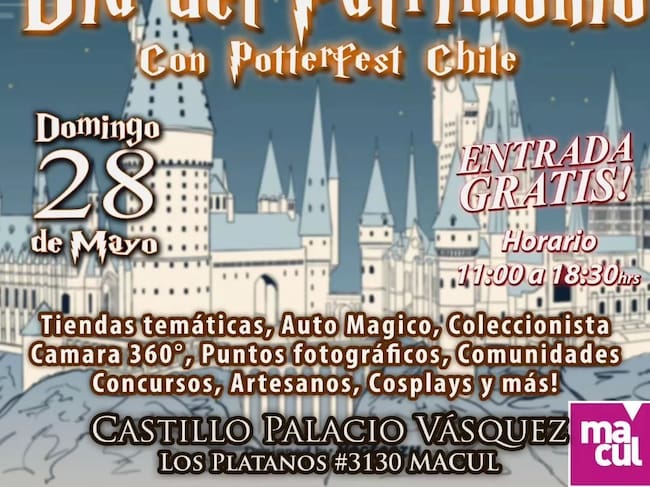Instagram @potterfestchile</a>