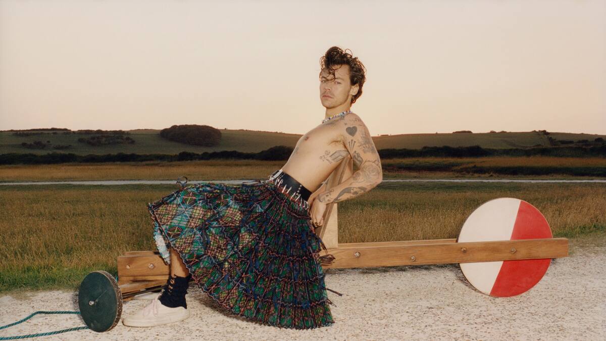 ¡OMG! Harry Styles más mino que nunca en la nueva edición de Vogue