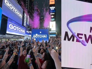 Miles de fanáticos se tomaron Times Square para derrotar a Mewtwo en "Pokémon Go"