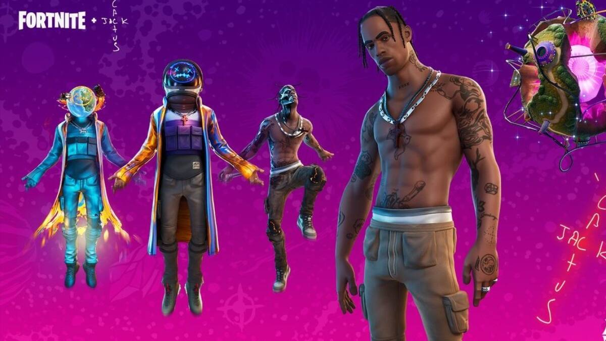 Fortnite saca a Travis Scott y su emote tras fatal accidente en concierto