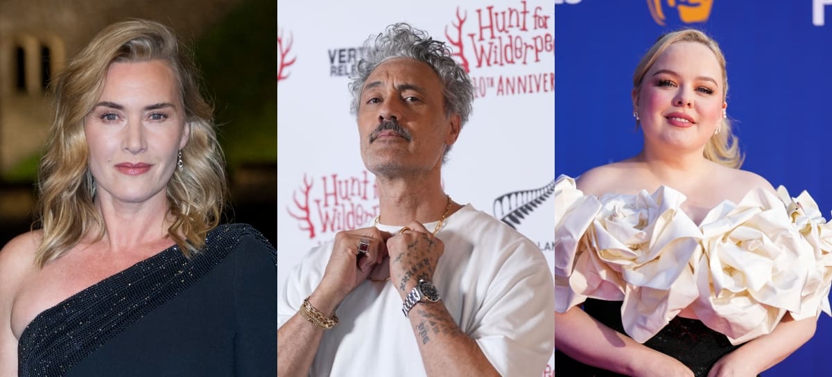 CL - Kate Winslet, Taika Waititi y Nicola Coughlan