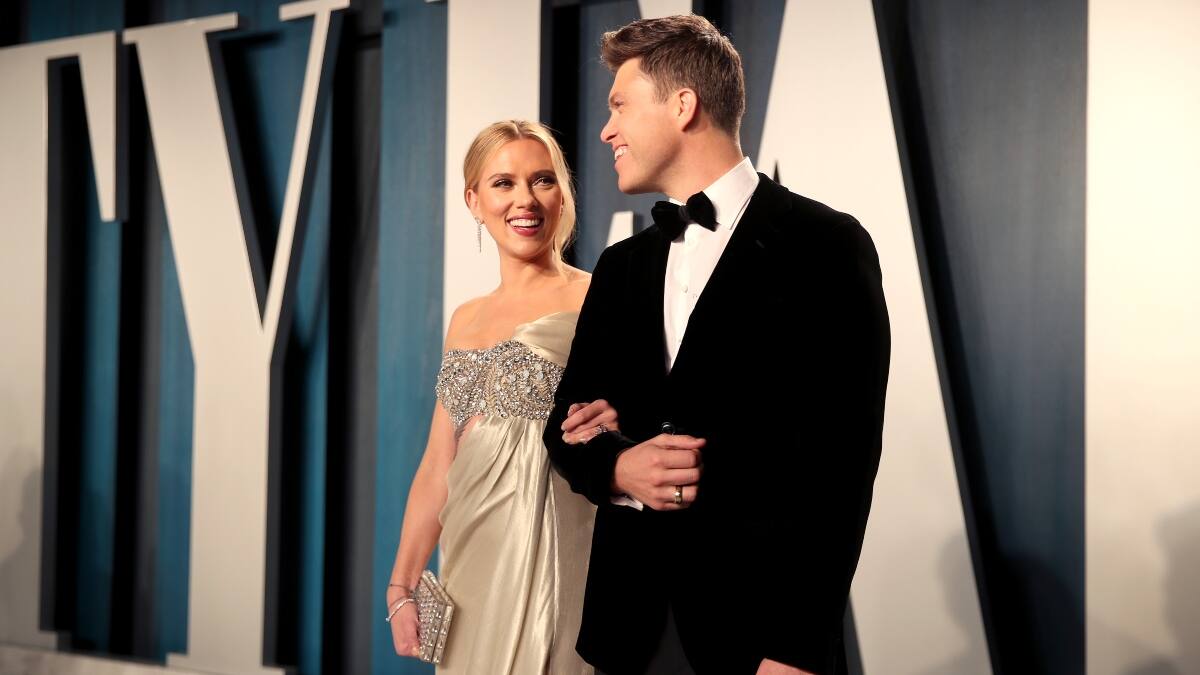 ¡Amo! Scarlett Johansson y Colin Jost tuvieron a su primer hijo juntos