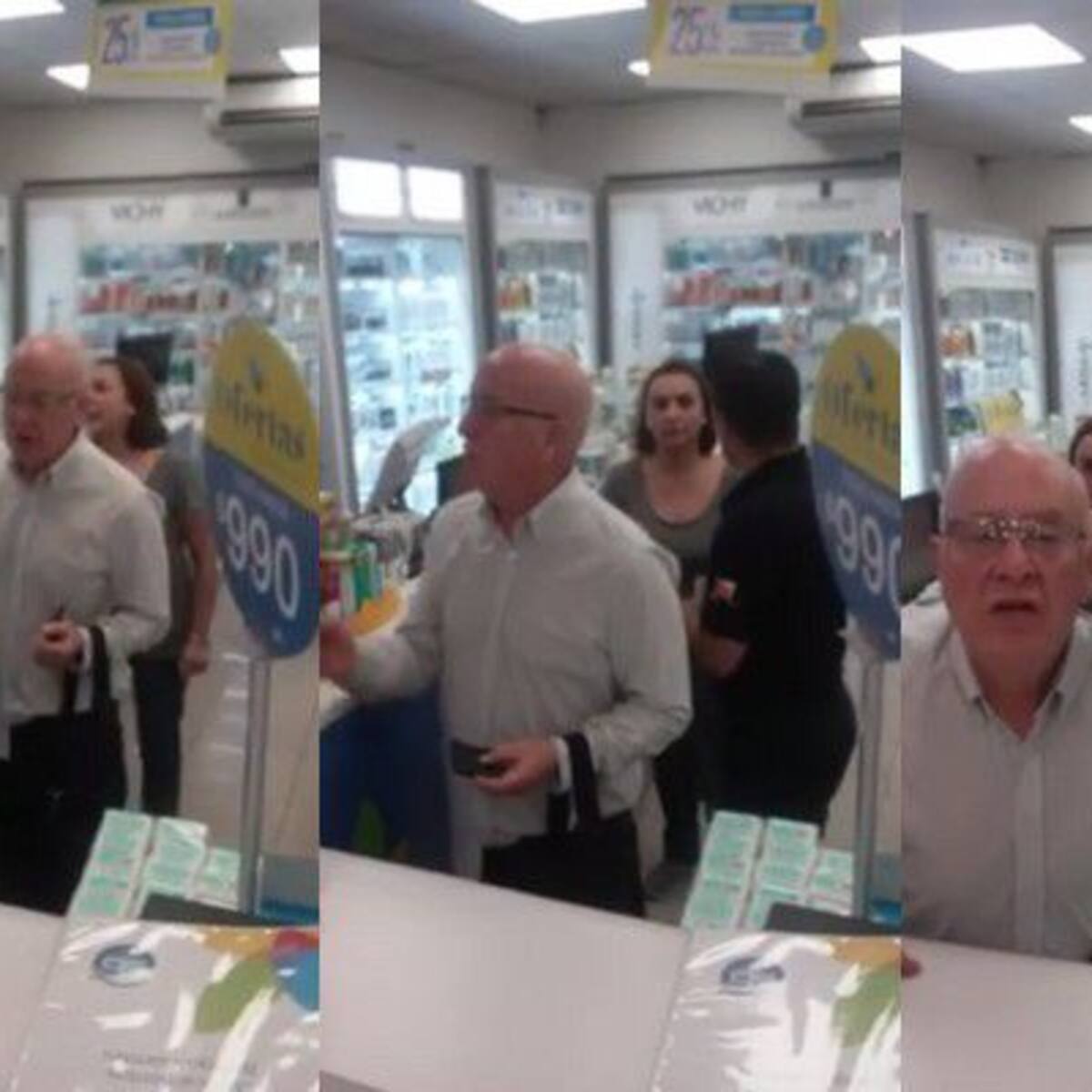 Aparece nuevo video de ataque xenofóbico en farmacia