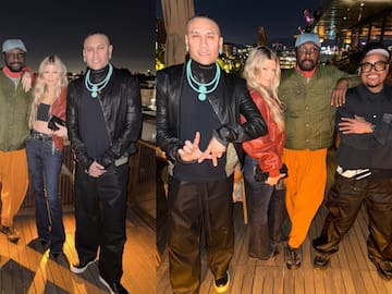 Fergie se reúne públicamente con Black Eyed Peas tras 8 años: "Qué noche tan especial con mis hermanos"