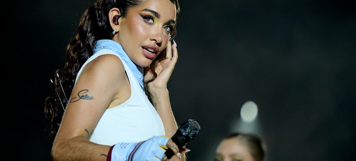 MADRID, SPAIN - SEPTEMBER 13: Argentinian singer Maria Becerra performs on stage during day 2 of Coca Cola Music Experience 2025 on September 13, 2025 in Madrid, Spain. (Photo by Borja B. Hojas/Getty Images)