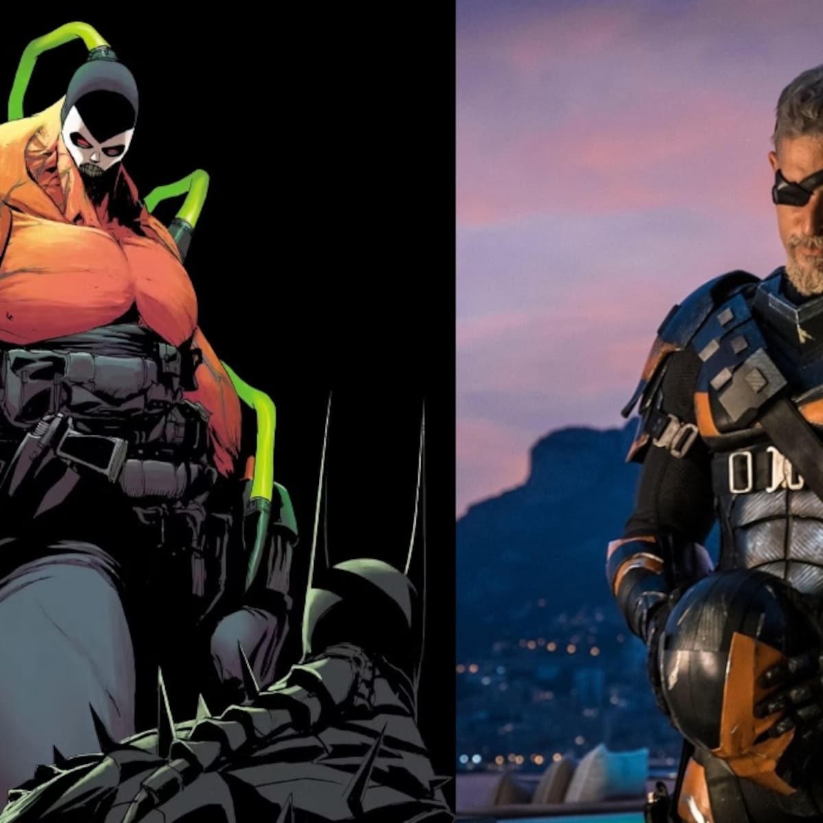 DC planea el regreso de Bane y Deathstroke a la gran pantalla: ¿Qué se sabe del proyecto?