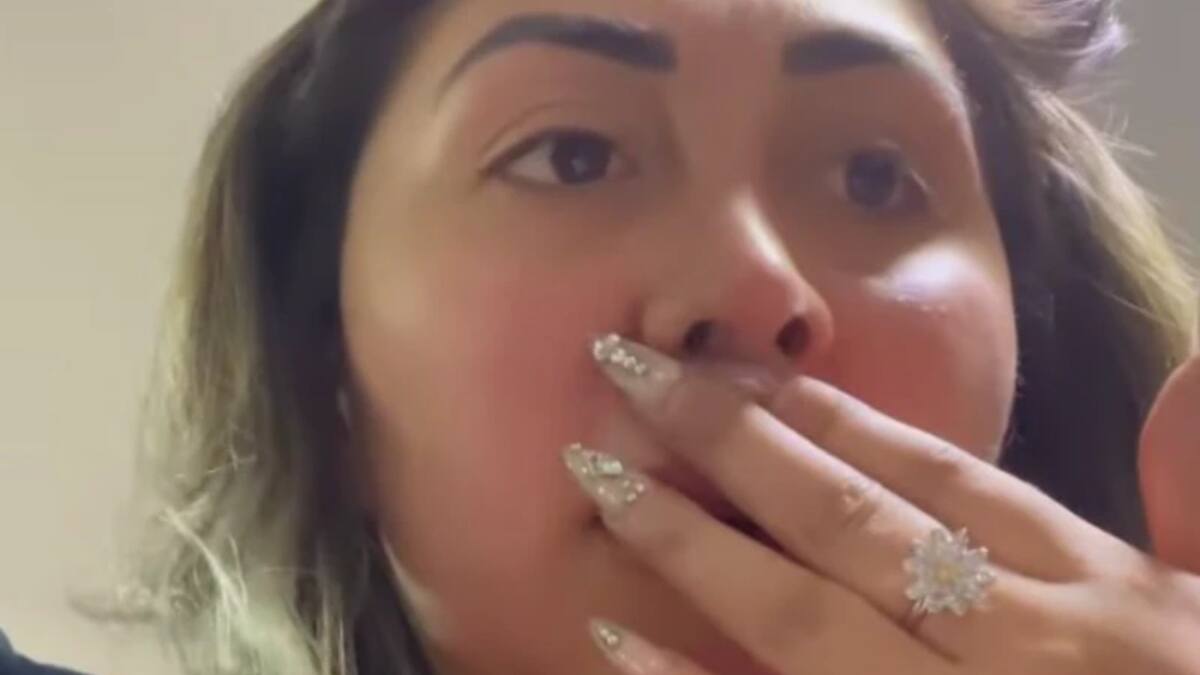 La reacción de Naya Fácil al darse cuenta que dejó su refrigerador abierto durante sus vacaciones