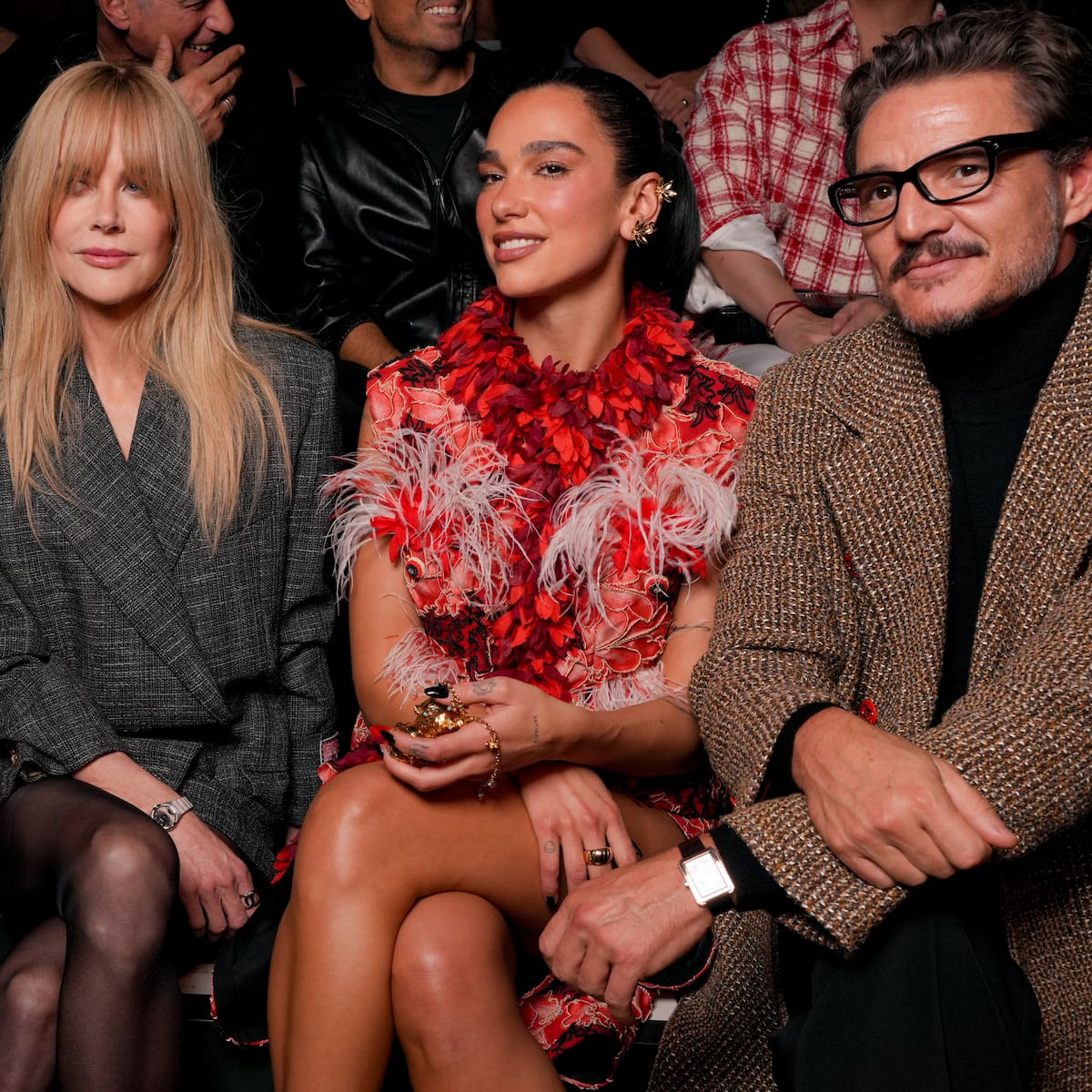 Pedro Pascal, Dua Lipa y Nicole Kidman se unen al viral de ADÉLA en plena Semana de la Moda