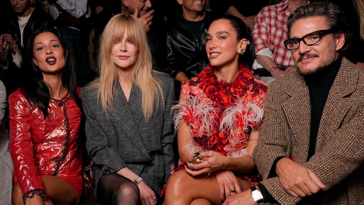 Pedro Pascal, Dua Lipa y Nicole Kidman se unen al viral de ADÉLA en plena Semana de la Moda