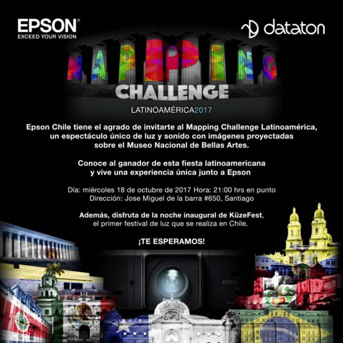 Competencia de mapping llega a Chile