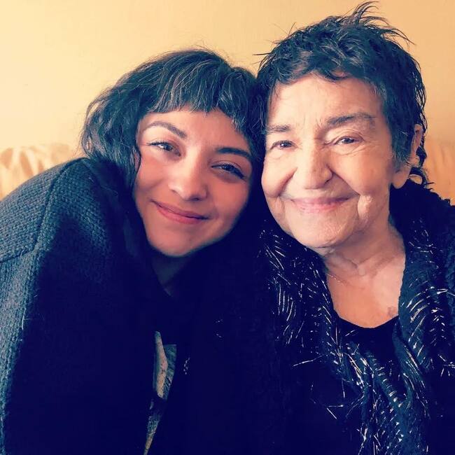 Mon Laferte y Cecilia (Instagram @cecilia_laincomparable)