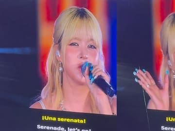 Lily de NMIXX sorprende cantando un clásico mexicano: así sonó “Bésame Mucho” en Barcelona