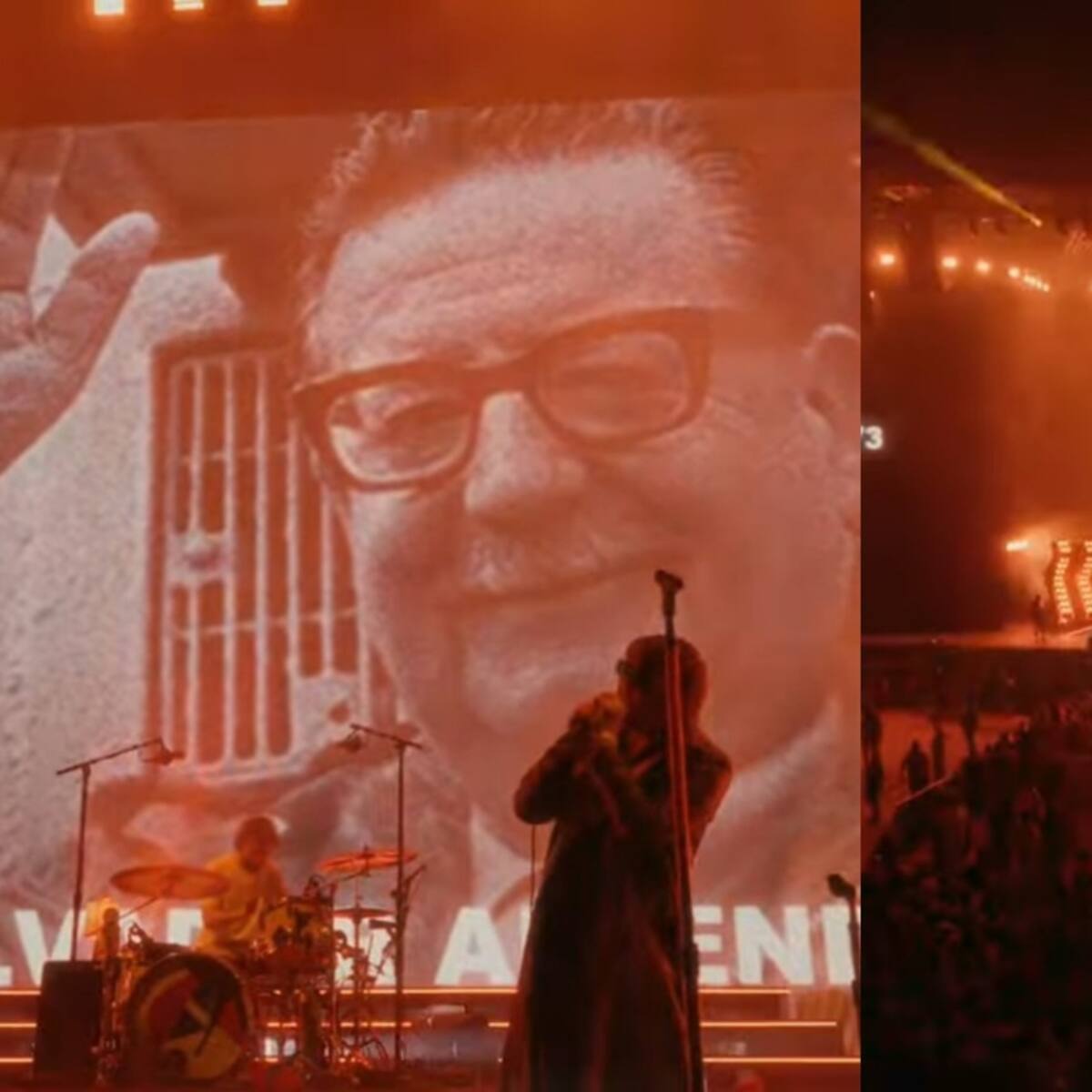 The Strokes rinde homenaje a expresidente de Chile en su show en Coachella 2026