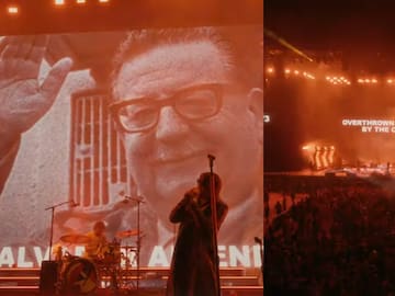 The Strokes rinde homenaje a expresidente de Chile en su show en Coachella 2026