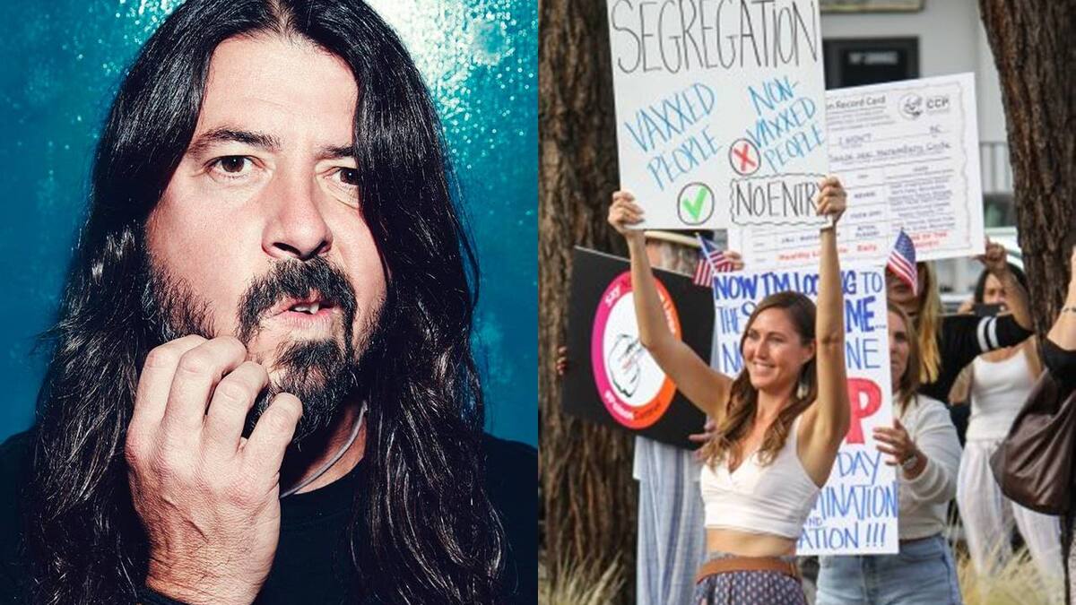 Antivacunas protestan contra Foo Fighters por show solo para inoculados: ¿Discriminación?