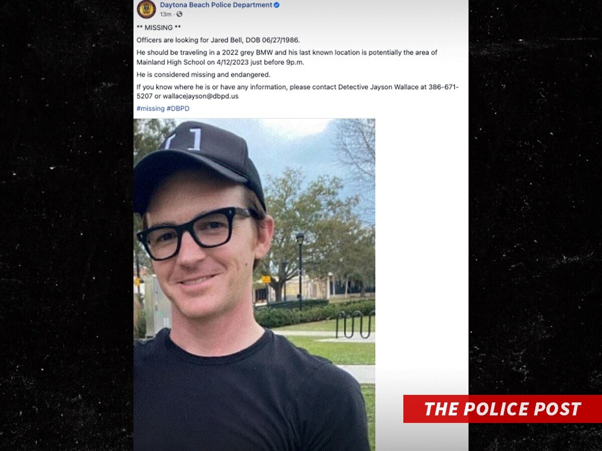 Publicación de la policía recuperado de TMZ