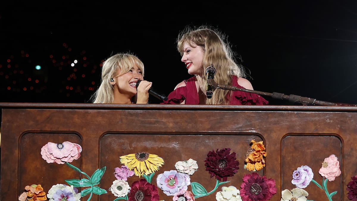 Taylor Swift le entrega su apoyo a Sabrina Carpenter tras el estreno de 'Short n' Sweet': "Hizo un extraordinario álbum"