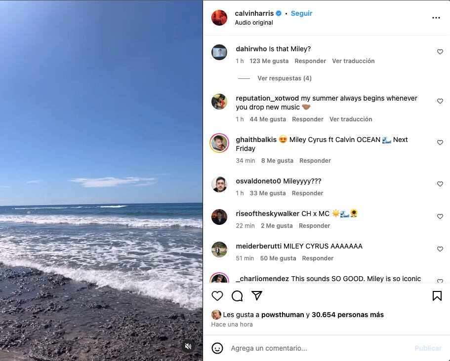 captura de @calvinharris