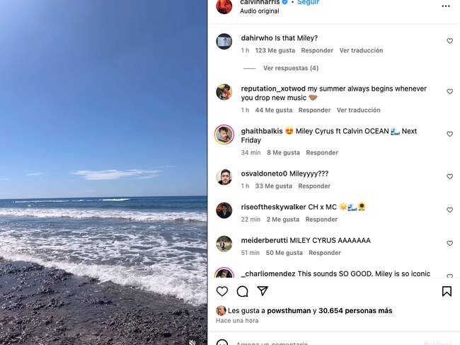 captura de @calvinharris
