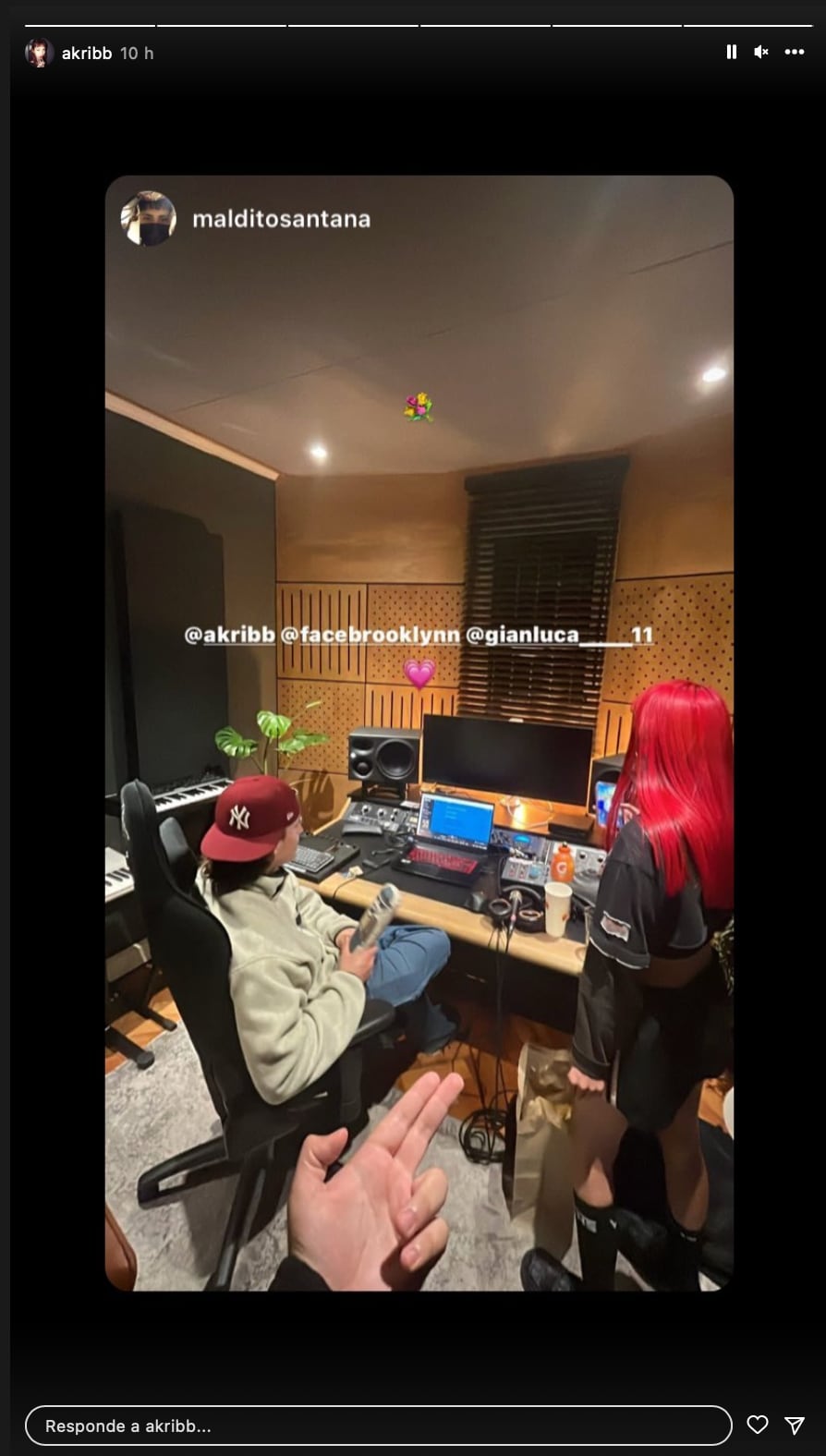 Fuente: Instagram/ @akribb