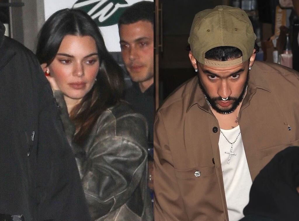 Kendall Jenner y Bad Bunny (BACKGRID vía E! News)</span>