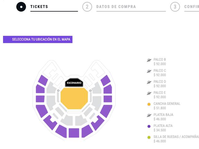 Captura de Punto Ticket