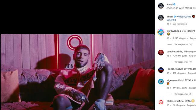 Captura Instagram @anuel</a>
