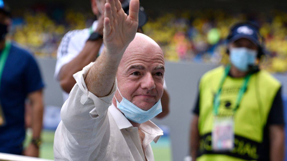 El presidente de la FIFA y la propuesta de realizar un Mundial cada 2 años