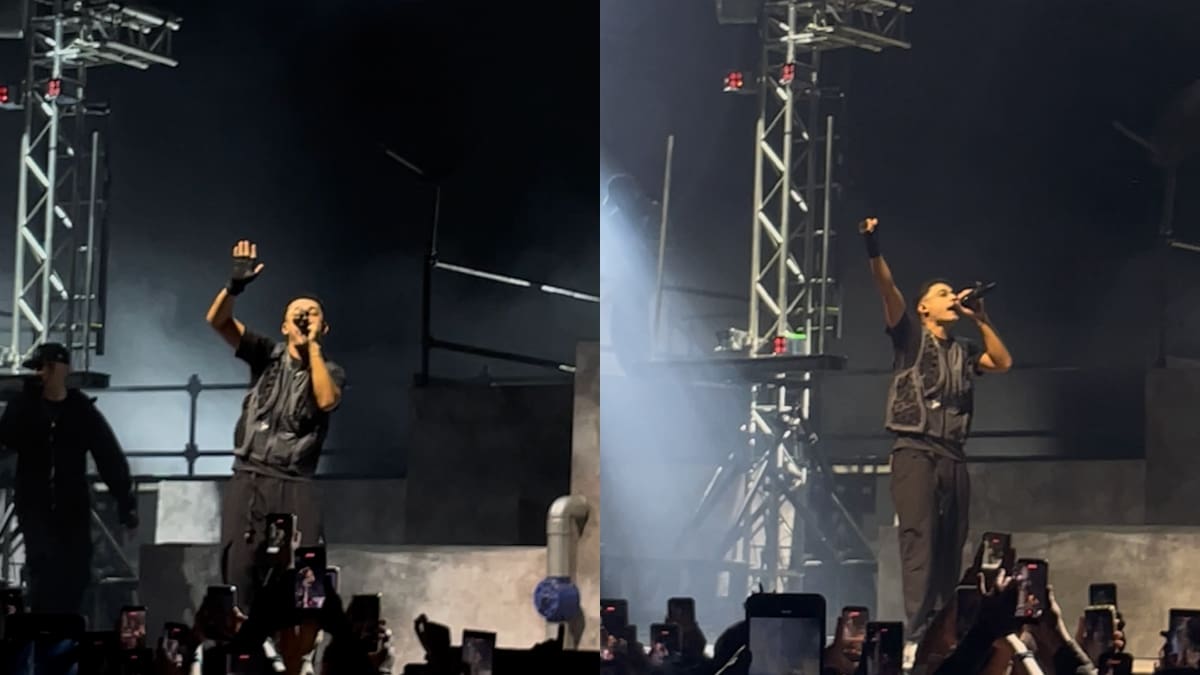 Trueno convirtió el Santander Arena en una cancha de freestyle con su explosivo "TURR4ZO Tour"