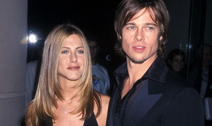 Jennifer Aniston y Brad Pitt