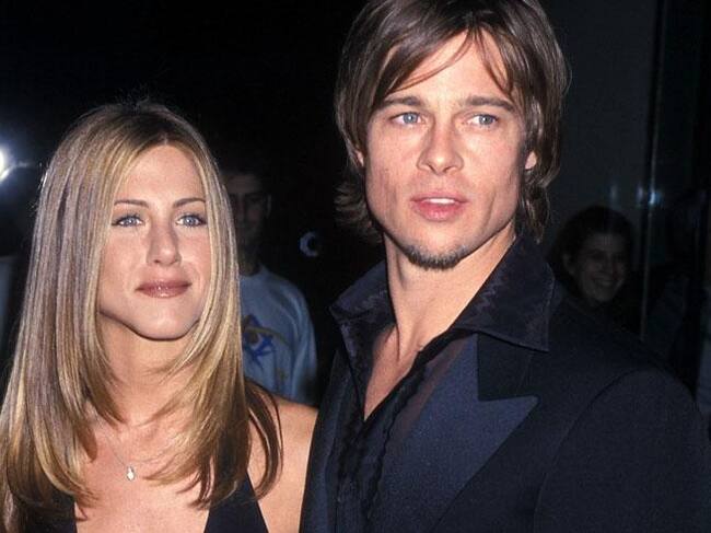 Jennifer Aniston y Brad Pitt