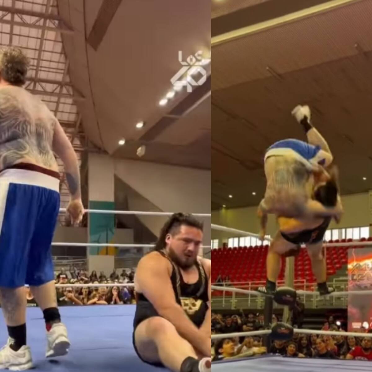 ¡Por poquiiiito! Así fue la lucha de Tomás Leiva en Ambición de Poder 2026: Sillas, golpes y piruetas