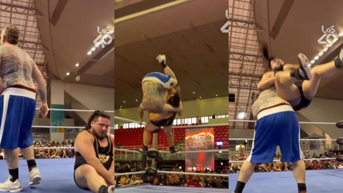 ¡Por poquiiiito! Así fue la lucha de Tomás Leiva en Ambición de Poder 2026: Sillas, golpes y piruetas