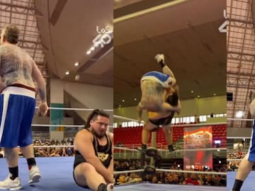 ¡Por poquiiiito! Así fue la lucha de Tomás Leiva en Ambición de Poder 2026: Sillas, golpes y piruetas