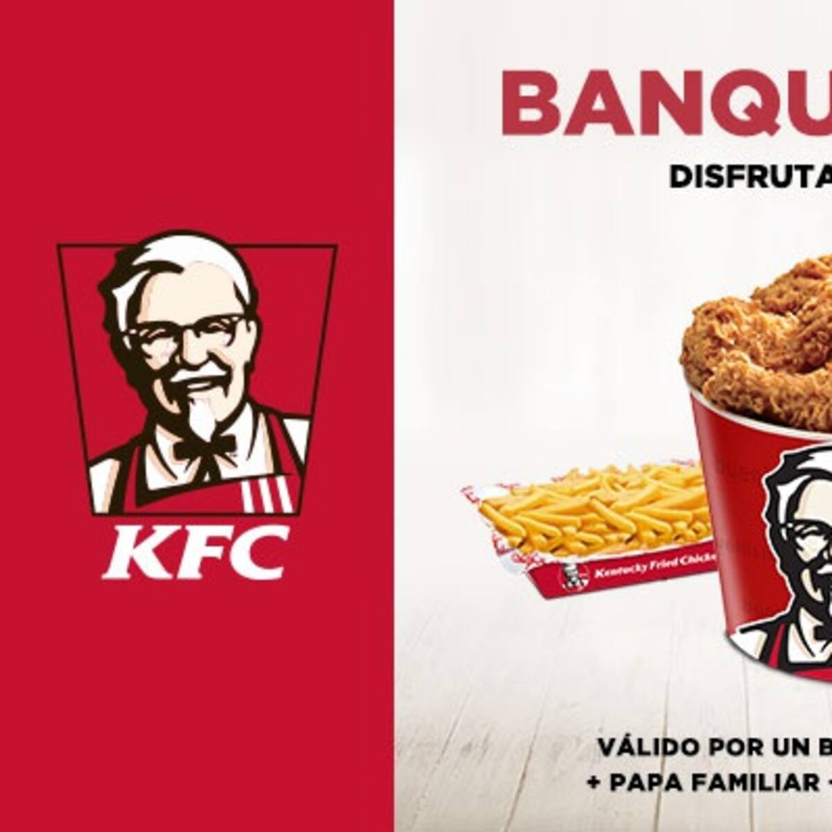 ¡Los 40 y KFC te invitan este tremendo banquetazo!