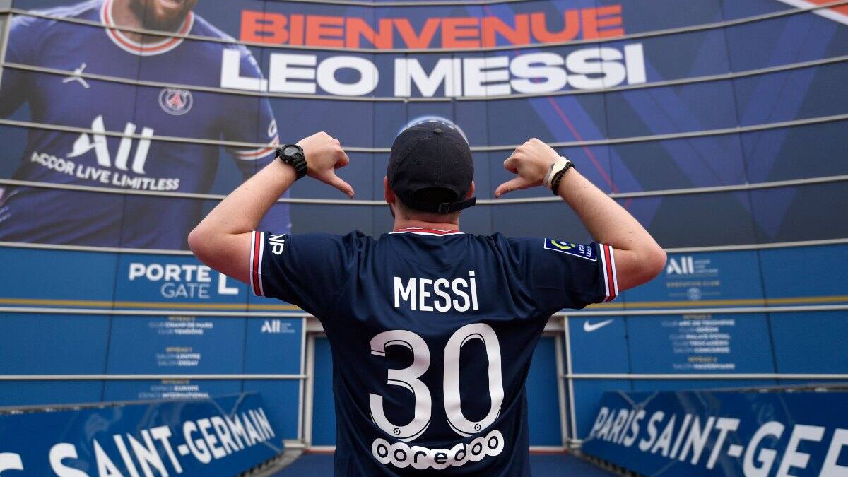 ¿Cuánto vale la camiseta de Messi en el Paris Saint-Germain?