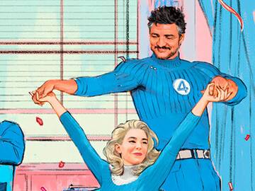 Pedro Pascal revela primera imagen junto al elenco de "Los 4 Fantásticos"
